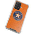 MLB Houston Astros Distressed Galaxy A52 5G Clear Case