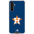 MLB Houston Astros Distressed Galaxy A54 5G Clear Case