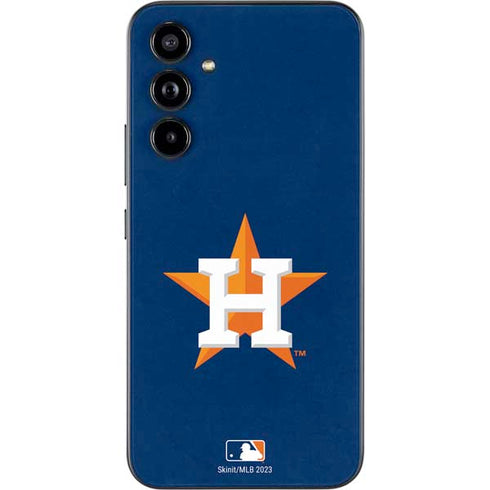 MLB Houston Astros Distressed Galaxy A54 5G Skin