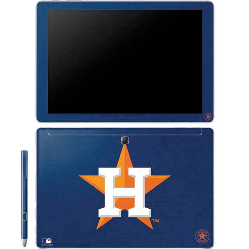 MLB Houston Astros Distressed Galaxy Book 12in Skin