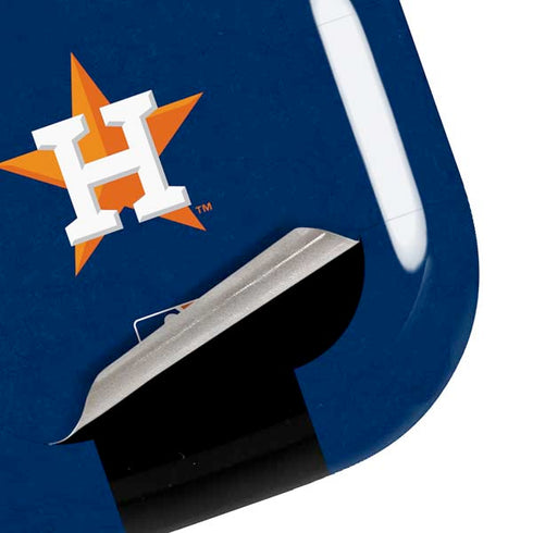 MLB Houston Astros Distressed Galaxy Buds Live Skin