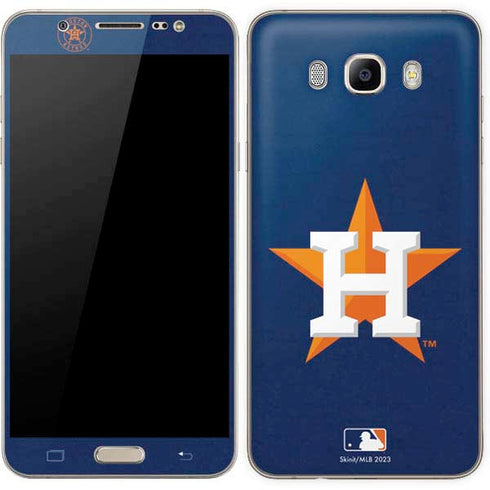 MLB Houston Astros Distressed Galaxy J7 Skin