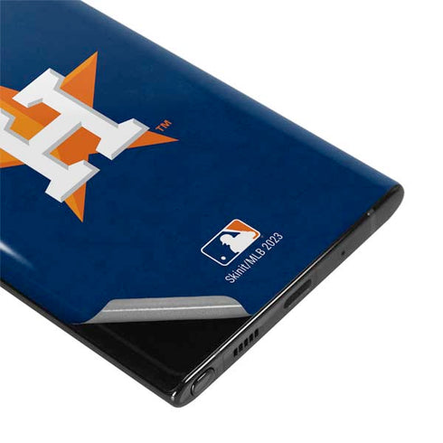 MLB Houston Astros Distressed Galaxy Note 10 Skin
