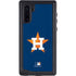 MLB Houston Astros Distressed Galaxy Note 10 Waterproof Case