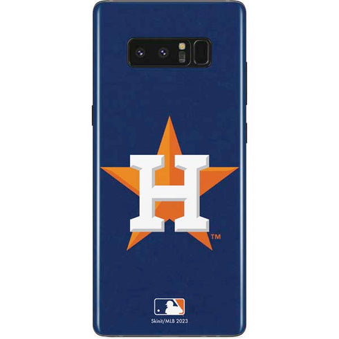 MLB Houston Astros Distressed Galaxy Note 8 Skin