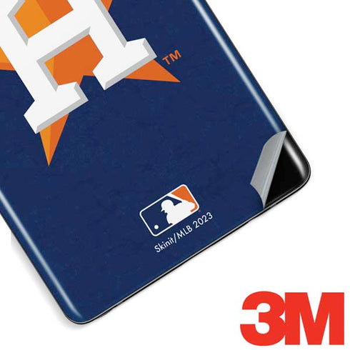 MLB Houston Astros Distressed Galaxy Note 8 Skin