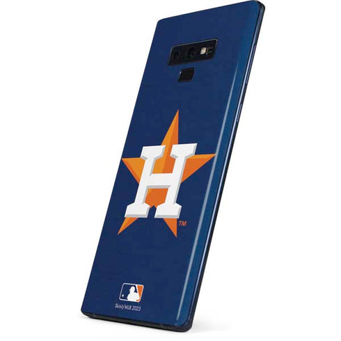 MLB Houston Astros Distressed Galaxy Note 9 Skin