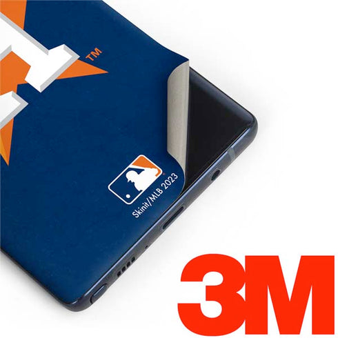 MLB Houston Astros Distressed Galaxy Note 9 Skin