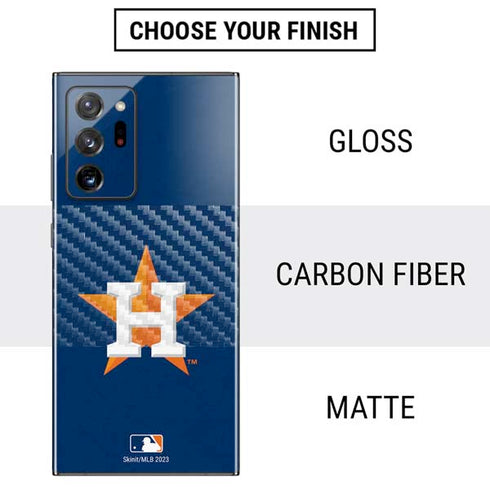 MLB Houston Astros Distressed Galaxy Note20 Ultra 5G Skin