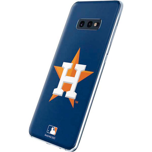 MLB Houston Astros Distressed Galaxy S10e Skin