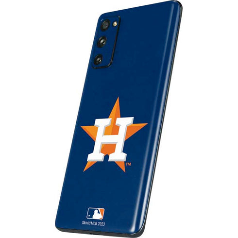 MLB Houston Astros Distressed Galaxy S20 Fan Edition Skin