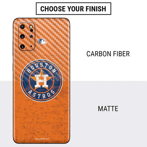 MLB Houston Astros Distressed Galaxy S20 Plus Skin