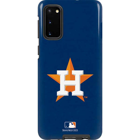 MLB Houston Astros Distressed Galaxy S20 Pro Case
