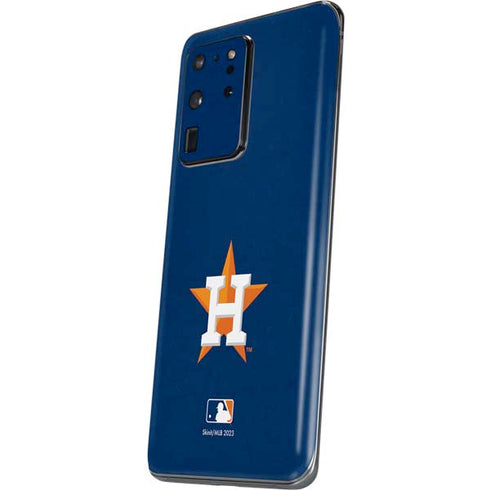 MLB Houston Astros Distressed Galaxy S20 Ultra 5G Skin