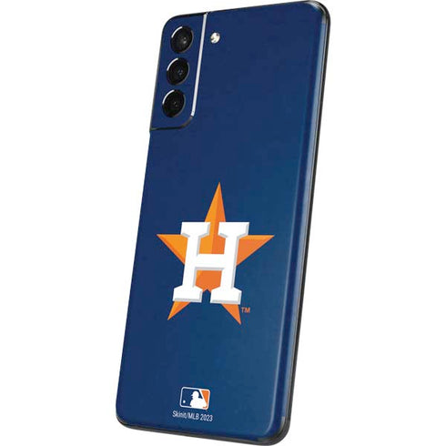 MLB Houston Astros Distressed Galaxy S21 5G Skin