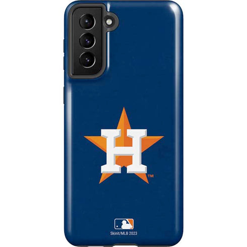 MLB Houston Astros Distressed Galaxy S21 Plus 5G Pro Case
