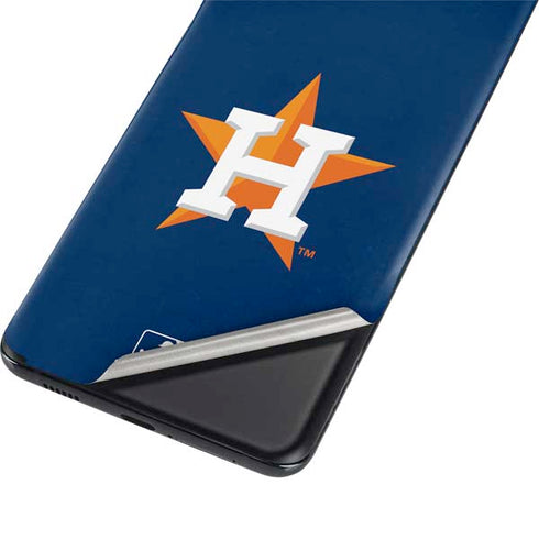MLB Houston Astros Distressed Galaxy S21 Ultra 5G Skin