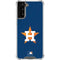 MLB Houston Astros Distressed Galaxy S22 Plus Clear Case
