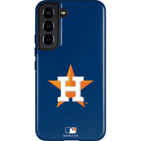 MLB Houston Astros Distressed Galaxy S22 Pro Case