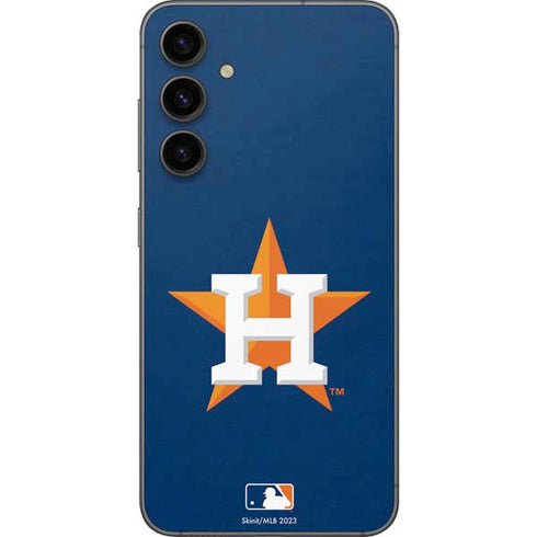MLB Houston Astros Distressed Galaxy S23 FE Skin