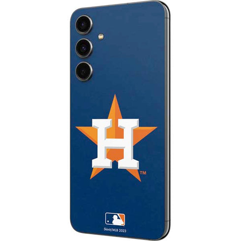 MLB Houston Astros Distressed Galaxy S23 FE Skin