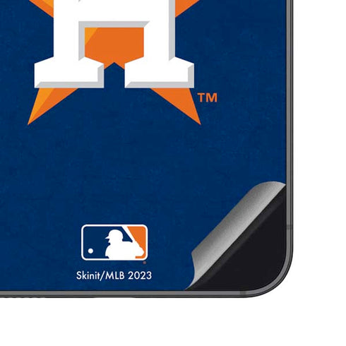 MLB Houston Astros Distressed Galaxy S23 FE Skin