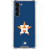 MLB Houston Astros Distressed Galaxy S23 Plus Clear Case