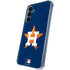 MLB Houston Astros Distressed Galaxy S24 Clear Case