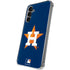 MLB Houston Astros Distressed Galaxy S24 Plus Clear Case
