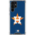 MLB Houston Astros Distressed Galaxy S24 Ultra Clear Case