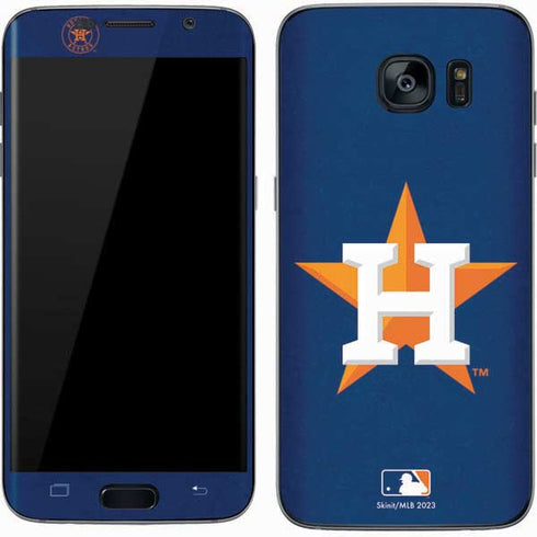 MLB Houston Astros Distressed Galaxy S7 Skin