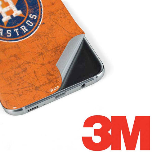 MLB Houston Astros Distressed Galaxy S8 Skin