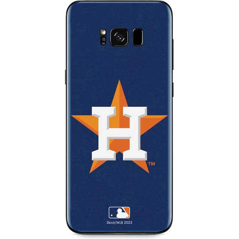 MLB Houston Astros Distressed Galaxy S8 Skin