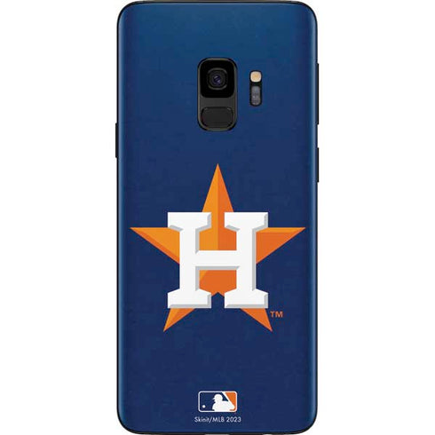 MLB Houston Astros Distressed Galaxy S9 Skin