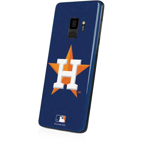 MLB Houston Astros Distressed Galaxy S9 Skin