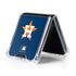 MLB Houston Astros Distressed Galaxy Z Flip5 5G Clear Case