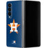 MLB Houston Astros Distressed Galaxy Z Fold4 5G Skin