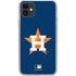 MLB Houston Astros Distressed iPhone 11 Clear Case