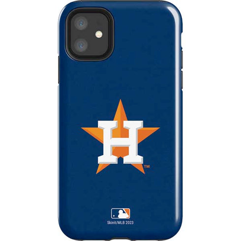 MLB Houston Astros Distressed iPhone 11 Impact Case