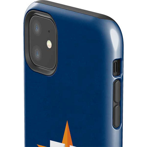 MLB Houston Astros Distressed iPhone 11 Impact Case
