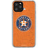 MLB Houston Astros Distressed iPhone 11 Pro Clear Case