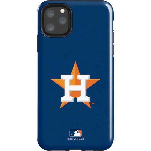 MLB Houston Astros Distressed iPhone 11 Pro Max Impact Case