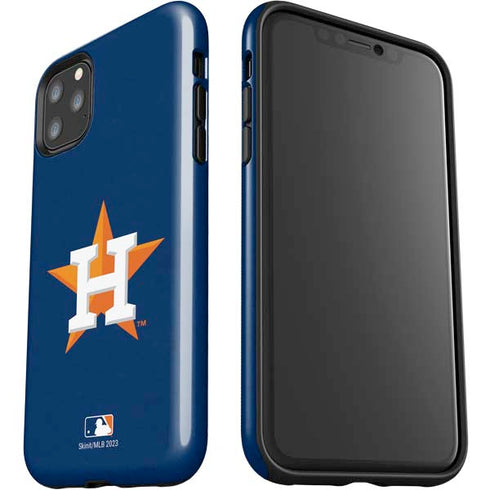 MLB Houston Astros Distressed iPhone 11 Pro Max Impact Case
