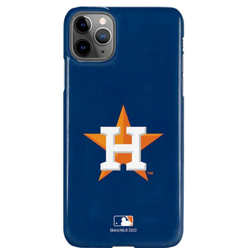 MLB Houston Astros Distressed iPhone 11 Pro Max Lite Case