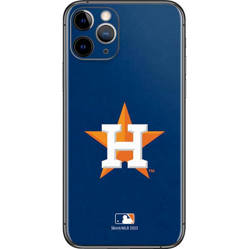MLB Houston Astros Distressed iPhone 11 Pro Skin