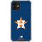 MLB Houston Astros Distressed iPhone 12 Mini Clear Case