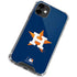 MLB Houston Astros Distressed iPhone 12 Mini Clear Case