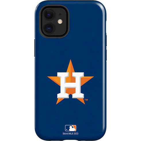 MLB Houston Astros Distressed iPhone 12 Mini Impact Case