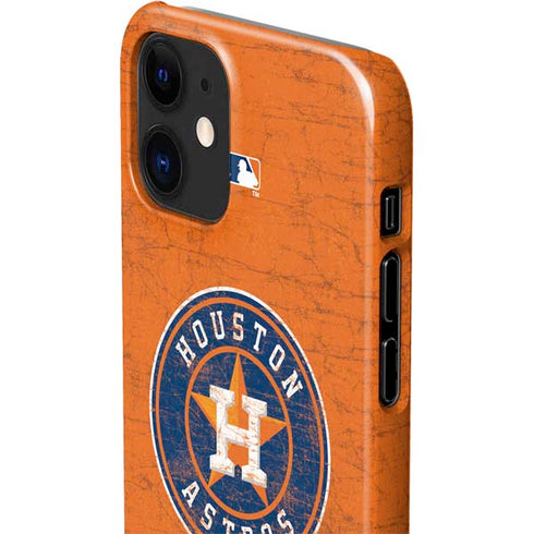 MLB Houston Astros Distressed iPhone 12 Mini Lite Case