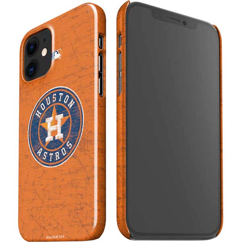 MLB Houston Astros Distressed iPhone 12 Mini Lite Case